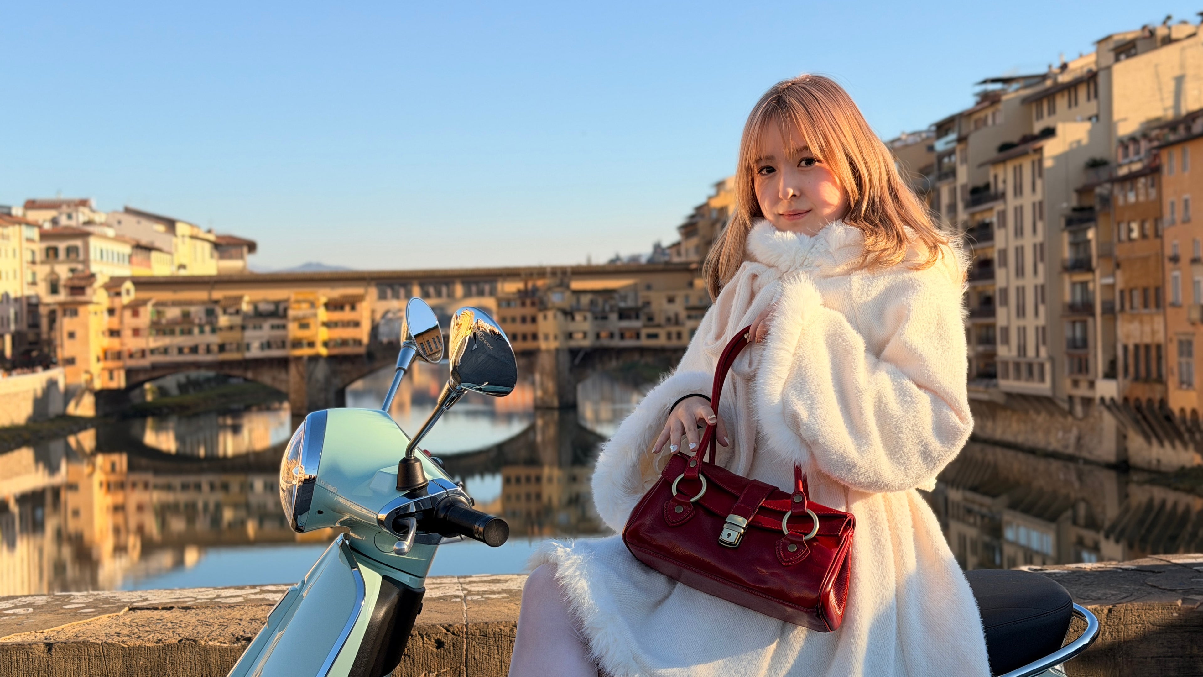 Giglio – Borsa Artigianale in vera pelle Florence Italy