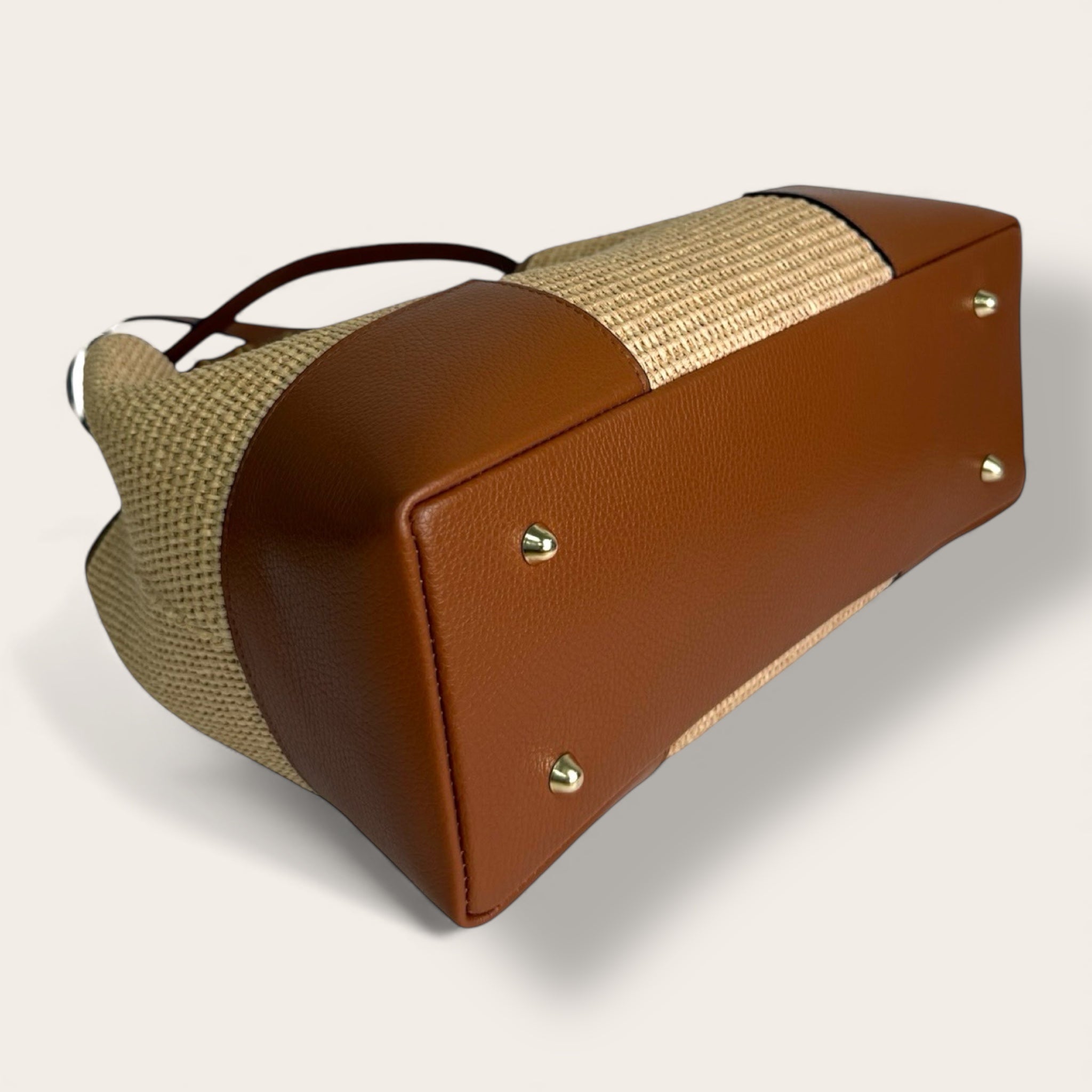 Florence Italy – Borsa Bargello in Paglia e Pelle