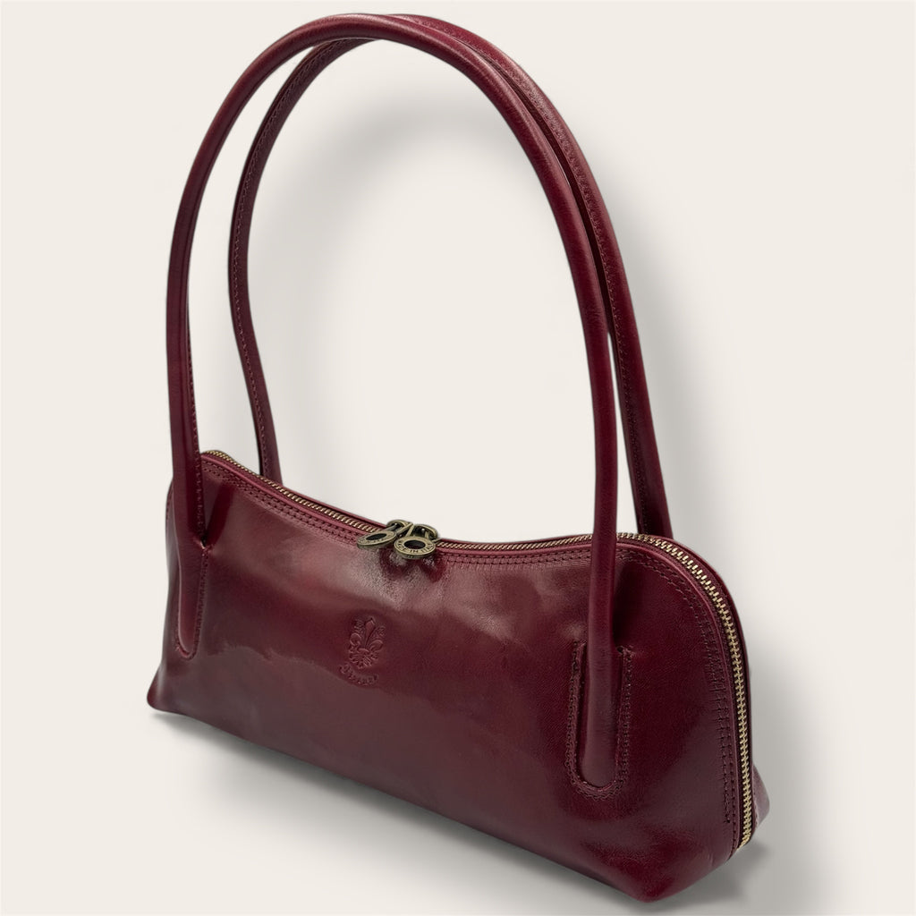Borsa "Lungarno" bordeaux - Amò