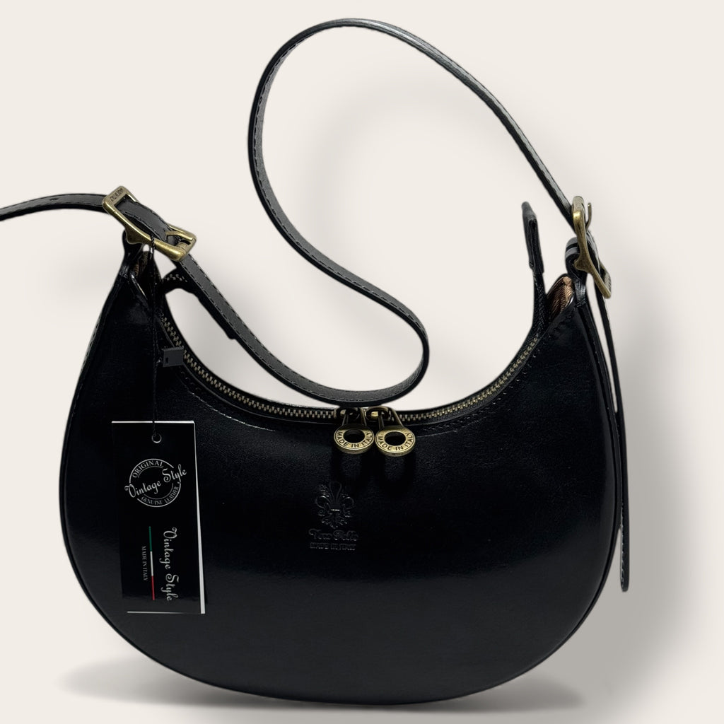 Borsa “Beatrice” nera – Florence Italy