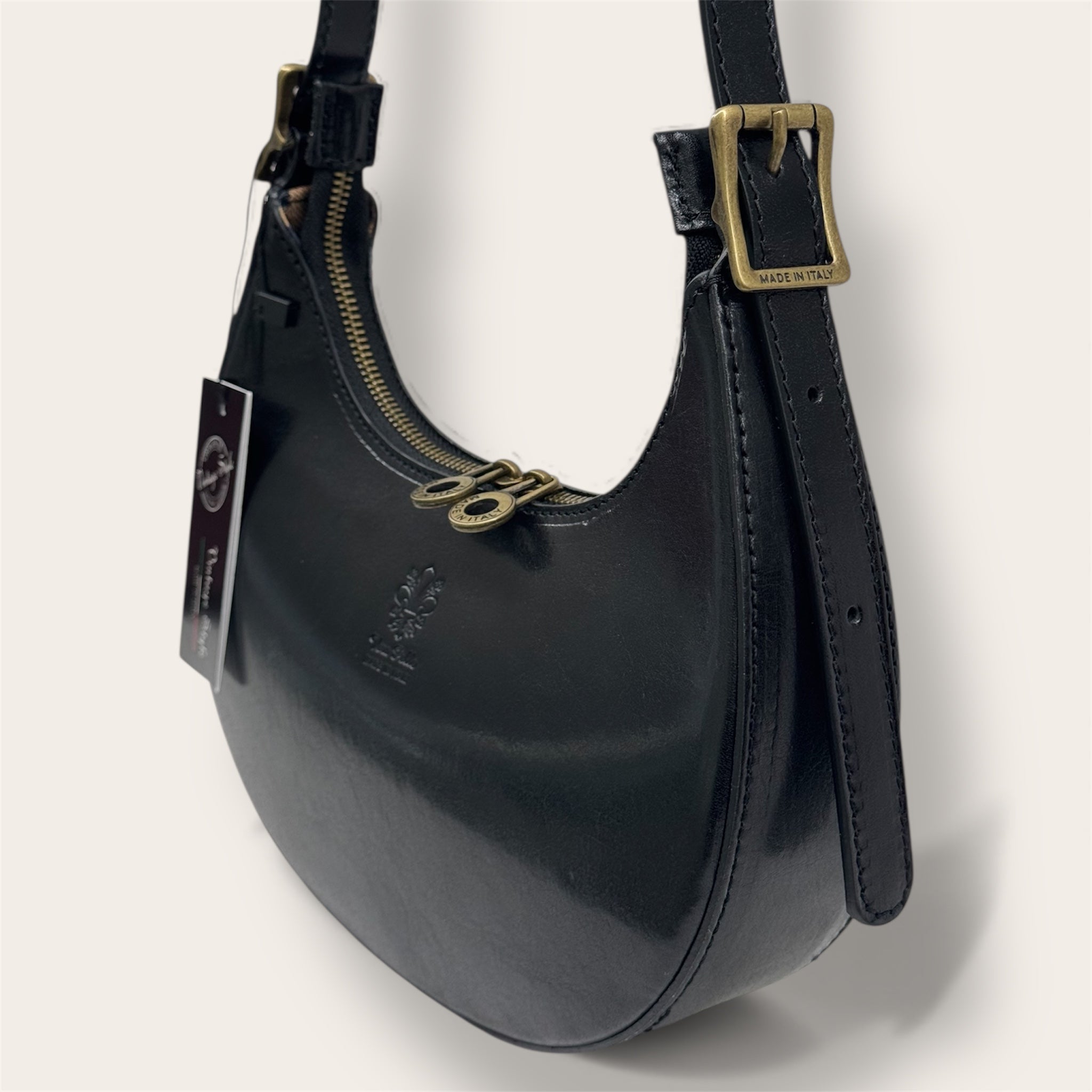Borsa “Beatrice” nera – Florence Italy