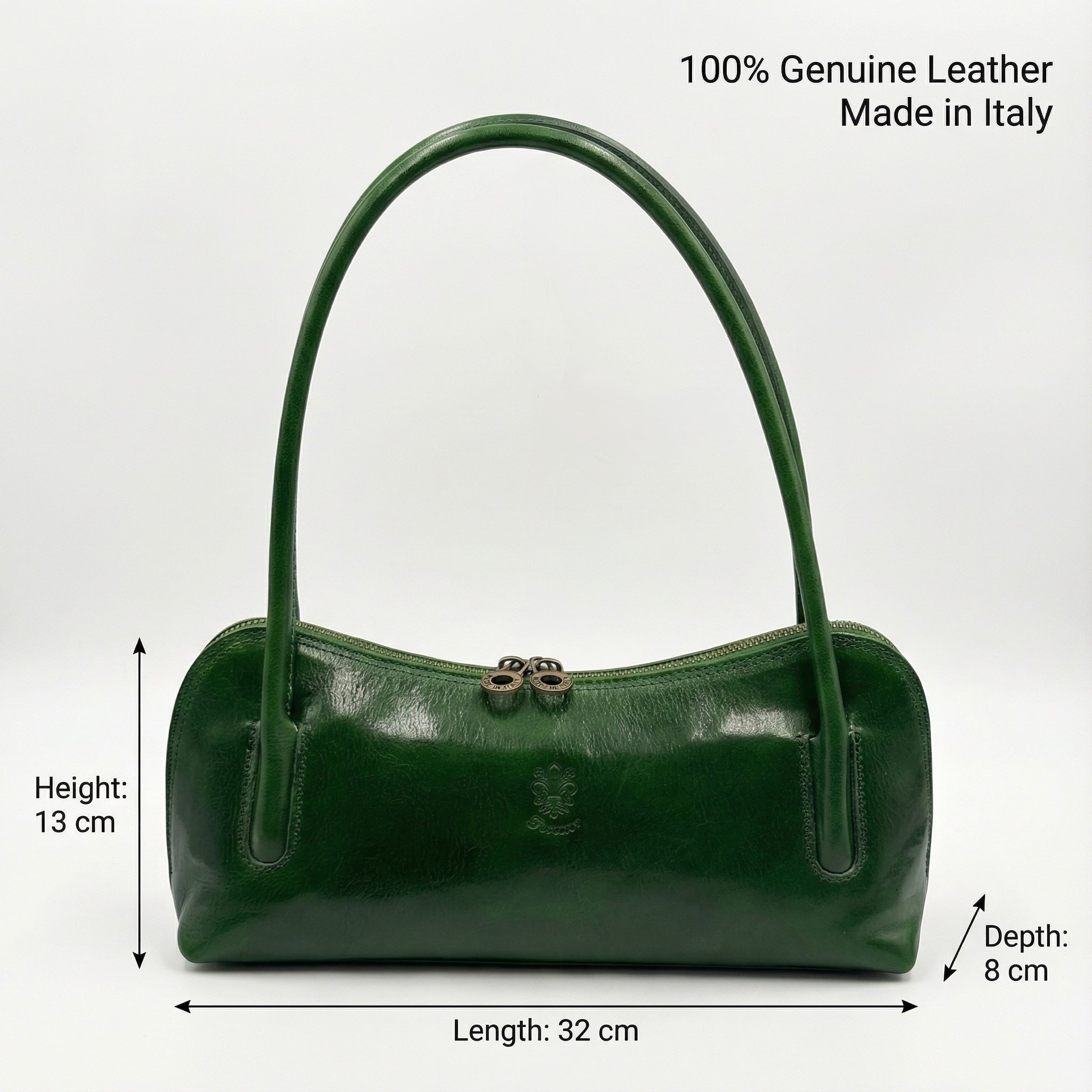 Borsa "Lungarno" verde - Amò