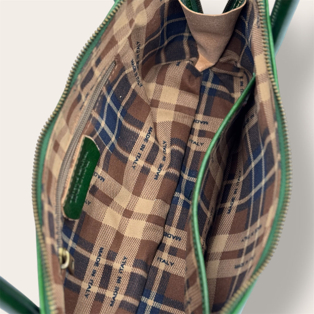 Borsa "Lungarno" verde - Amò