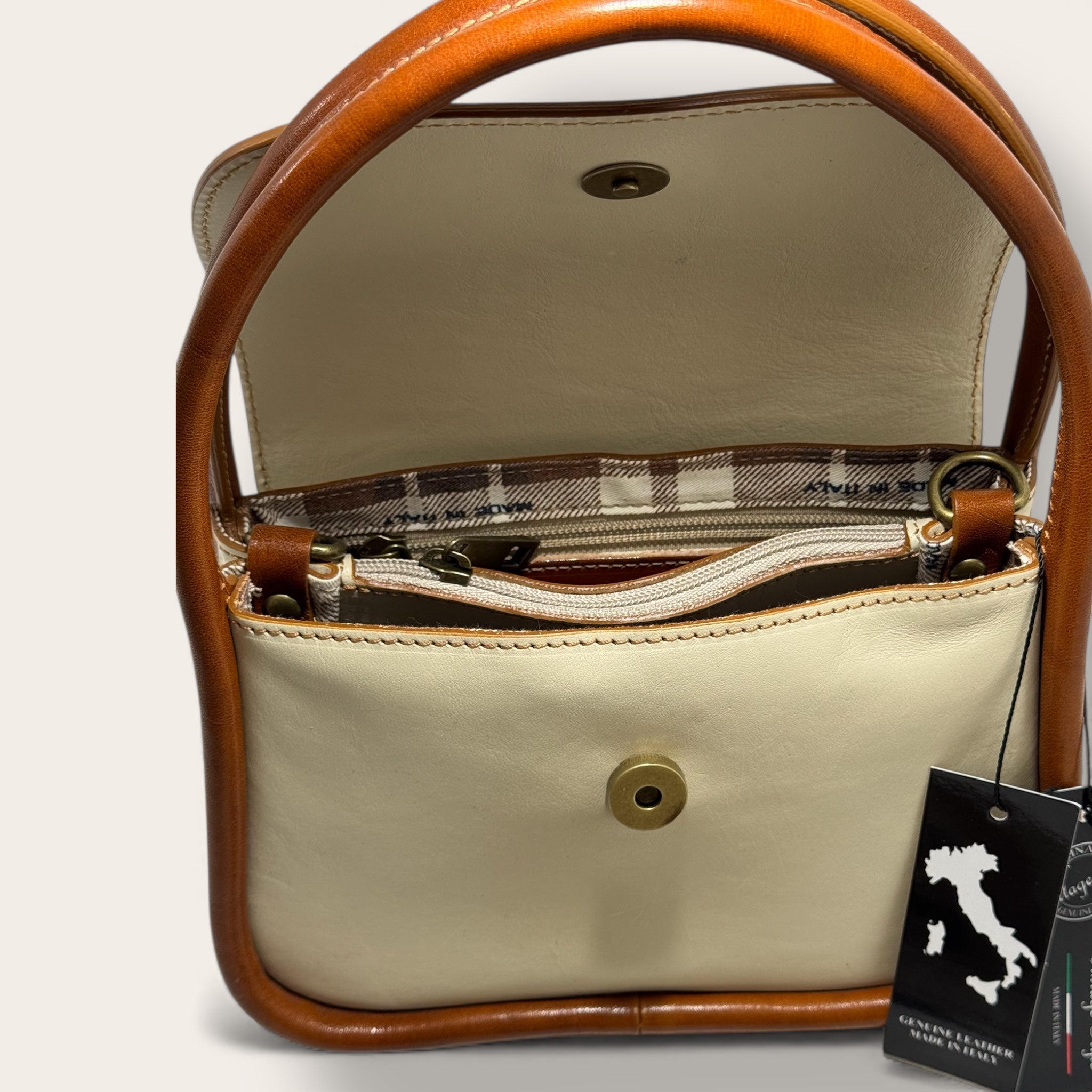 Borsa "Venere" Avorio - Florence Italy