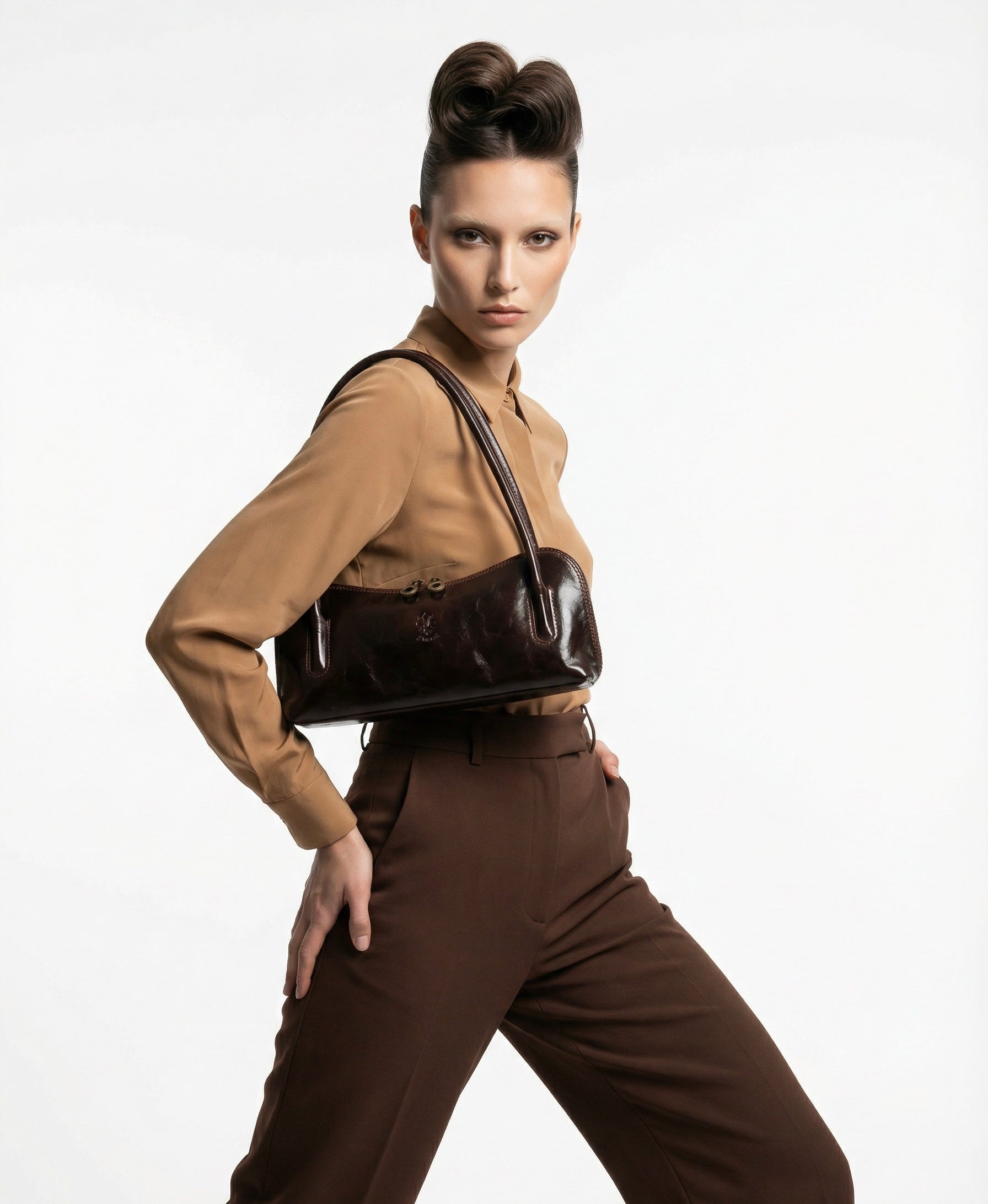 Borsa "Lungarno" testa di moro - Amò