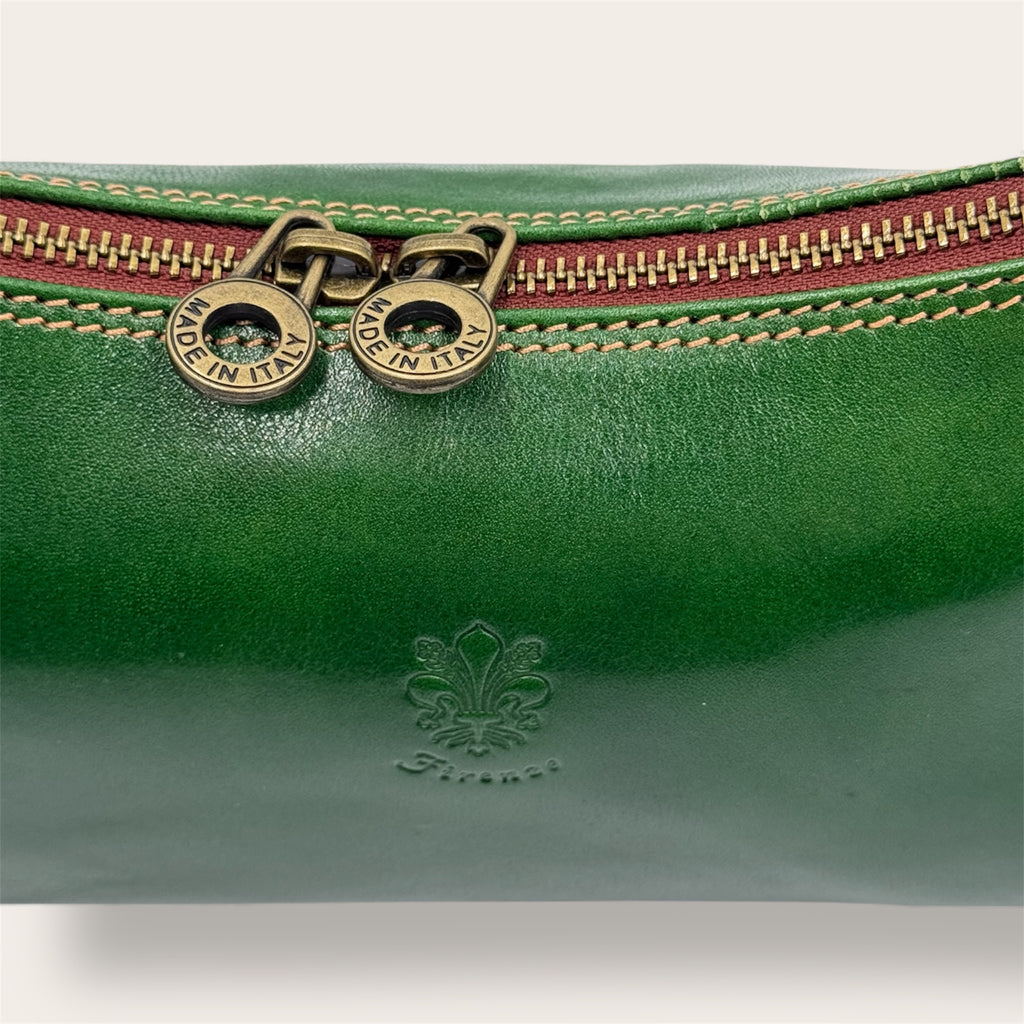 Borsa "Lungarno" verde e marrone - Amò