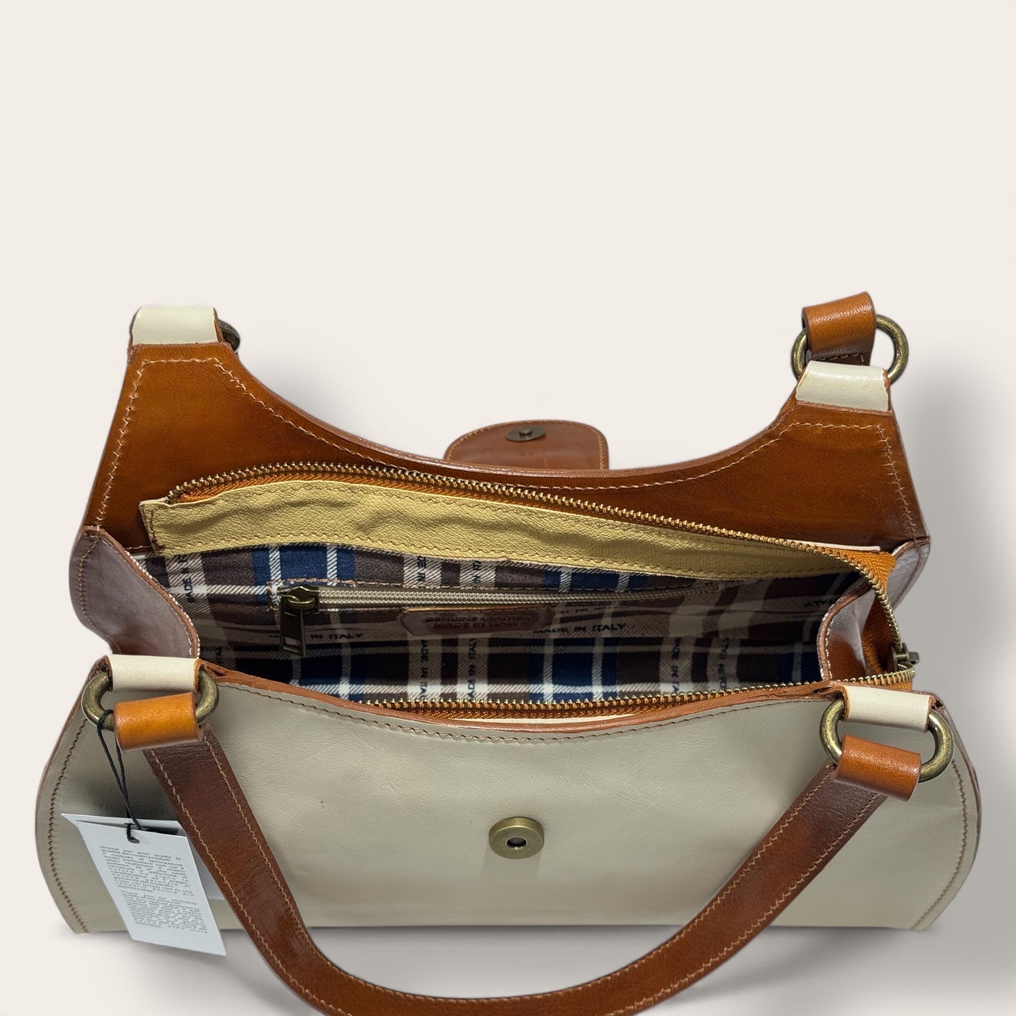 Borsa “Signoria” avorio – Florence Italy