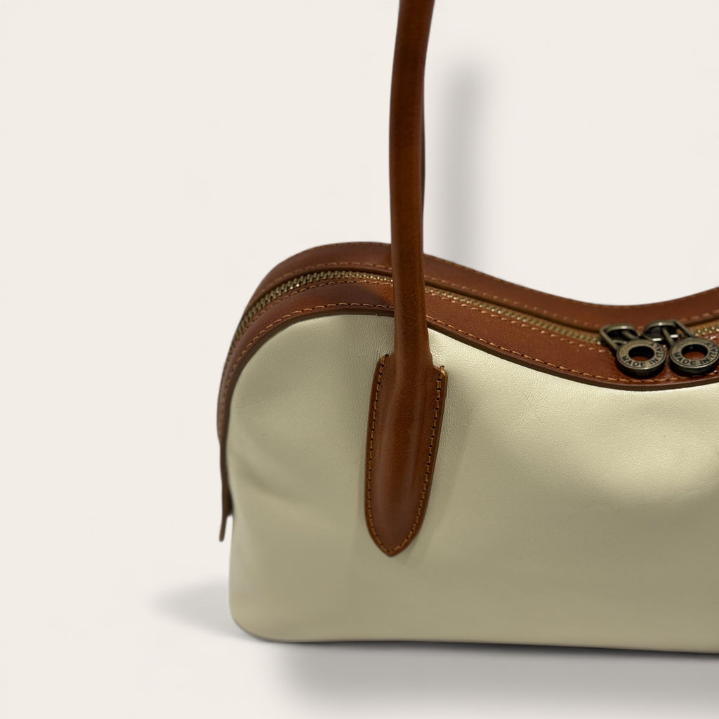 Florence Italy – Tornabuoni Avorio | Borsa in Pelle Made in Italy