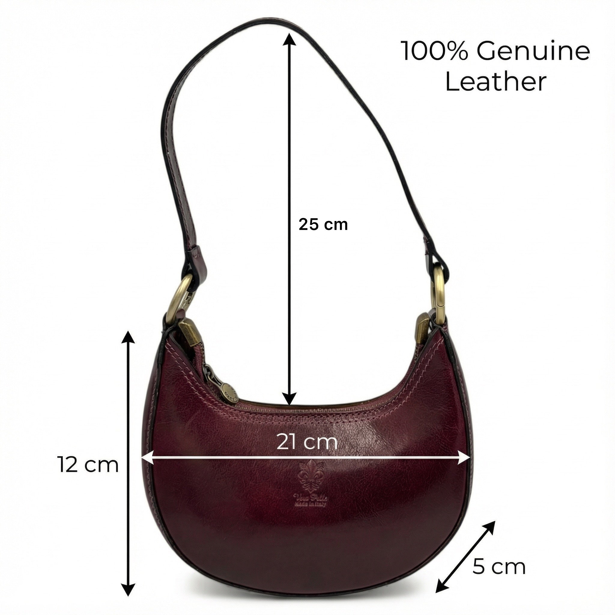 Borsa “David” bordeaux – Amò