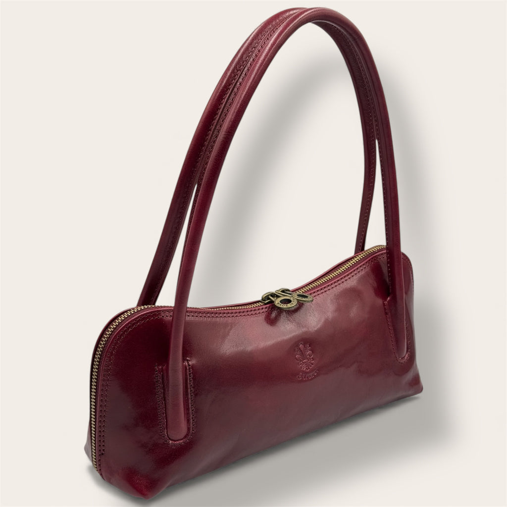 Borsa "Lungarno" bordeaux - Amò