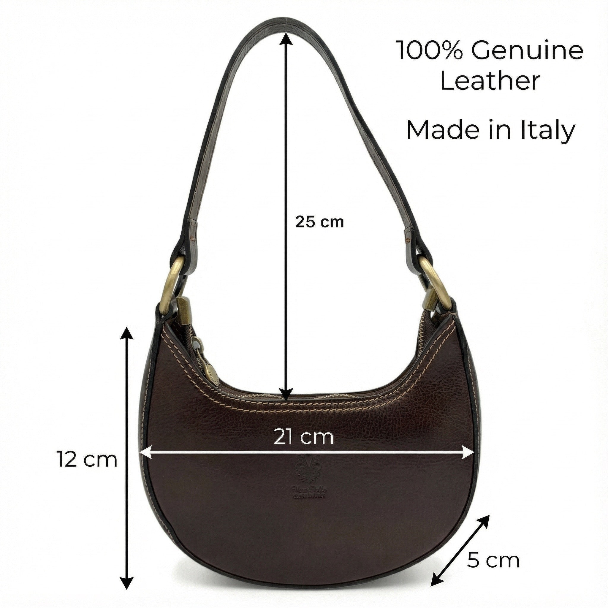 Borsa “David” testa di moro – Amò