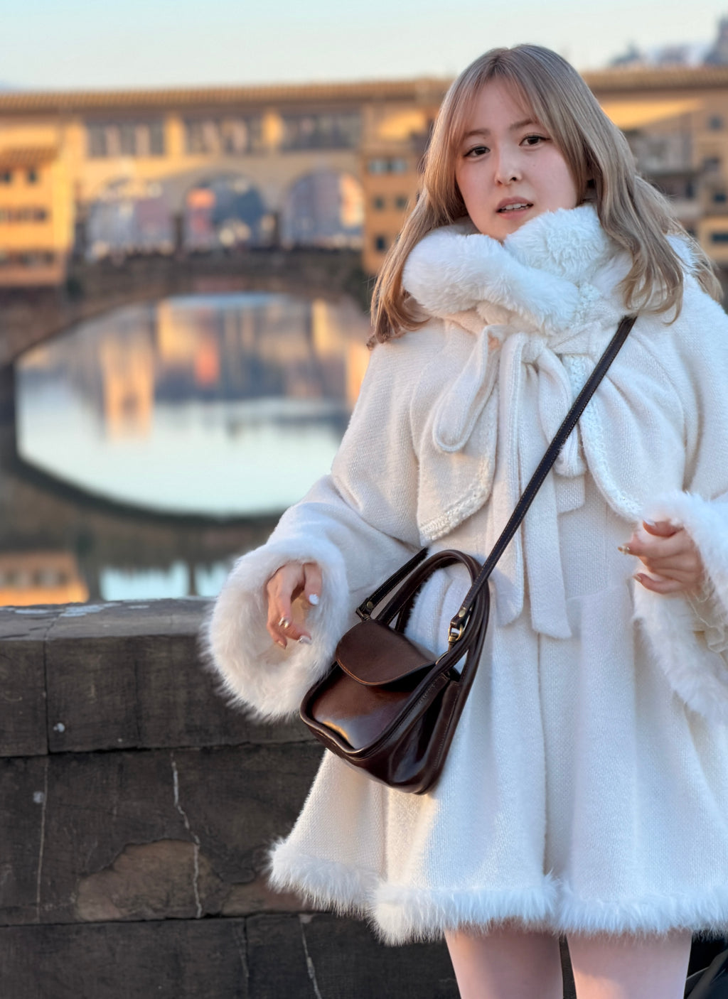 Borsa "Venere" testa di moro - Florence Italy