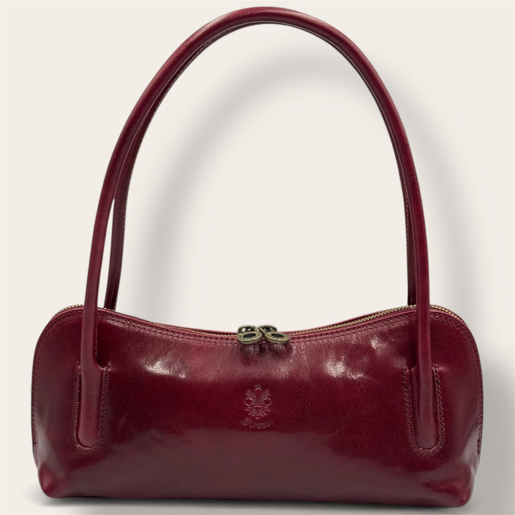 Borsa "Lungarno" bordeaux - Amò