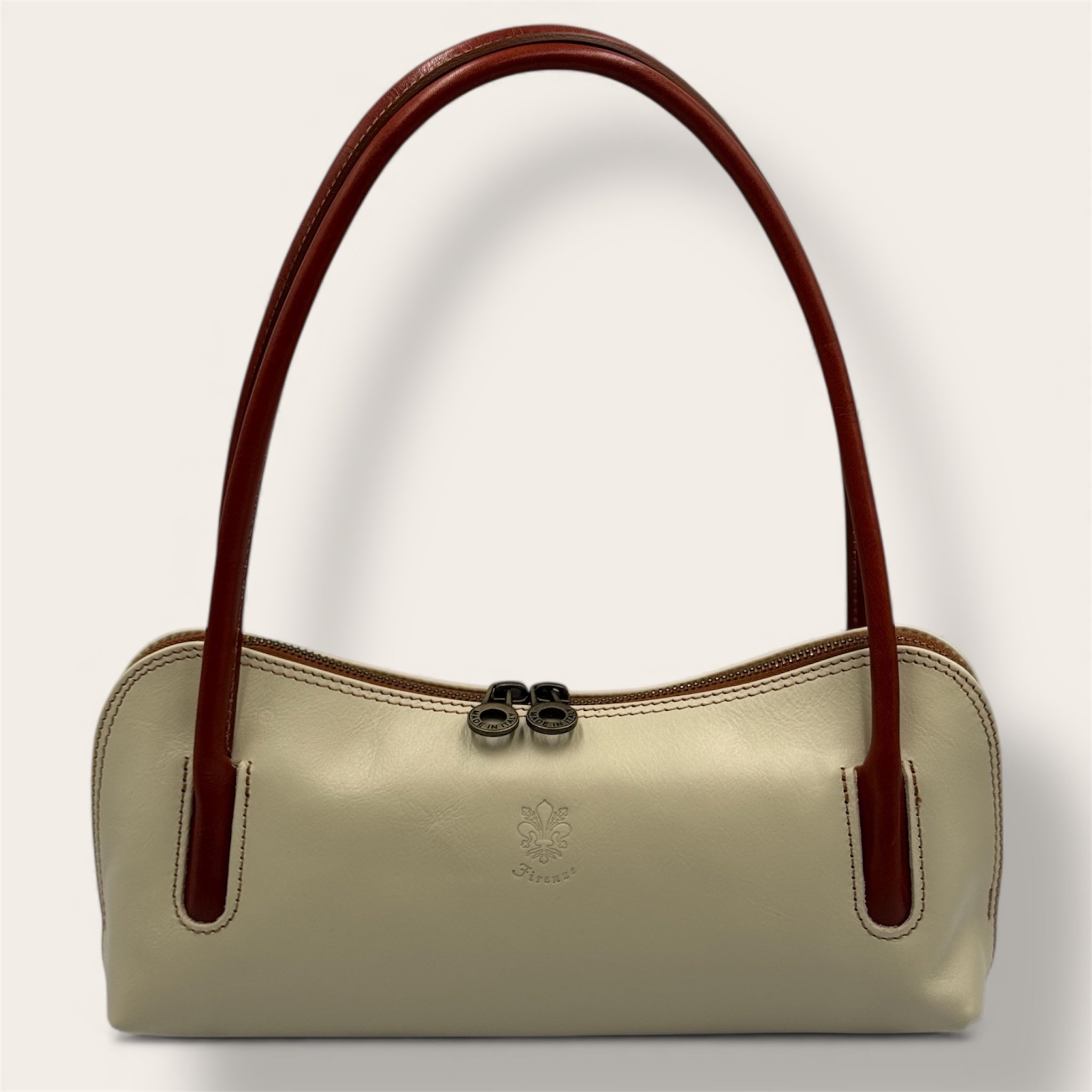 Borsa "Lungarno" avorio - Florence Italy