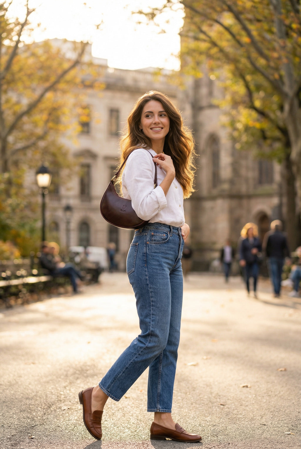 Borsa “David” marrone – Amò