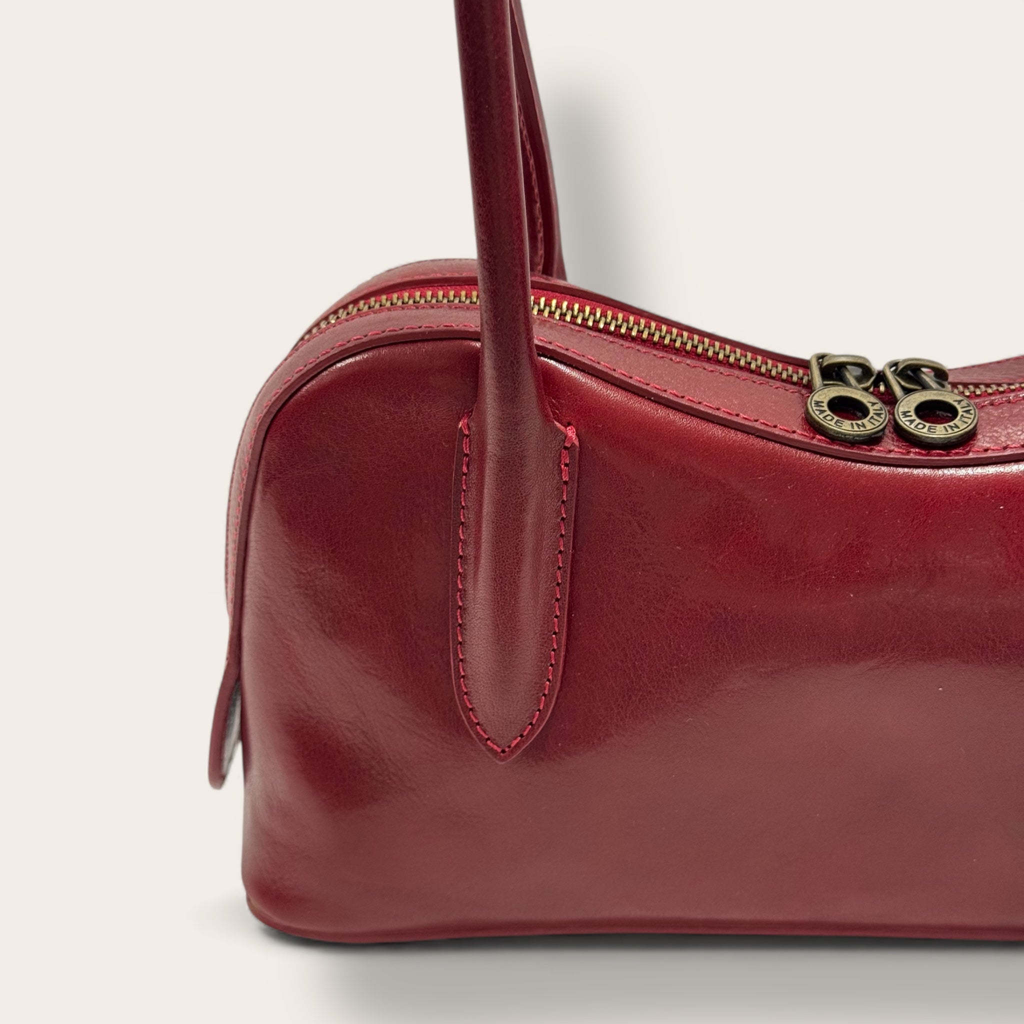 Florence Italy – Tornabuoni Bordeaux | Borsa in Pelle Made in Italy