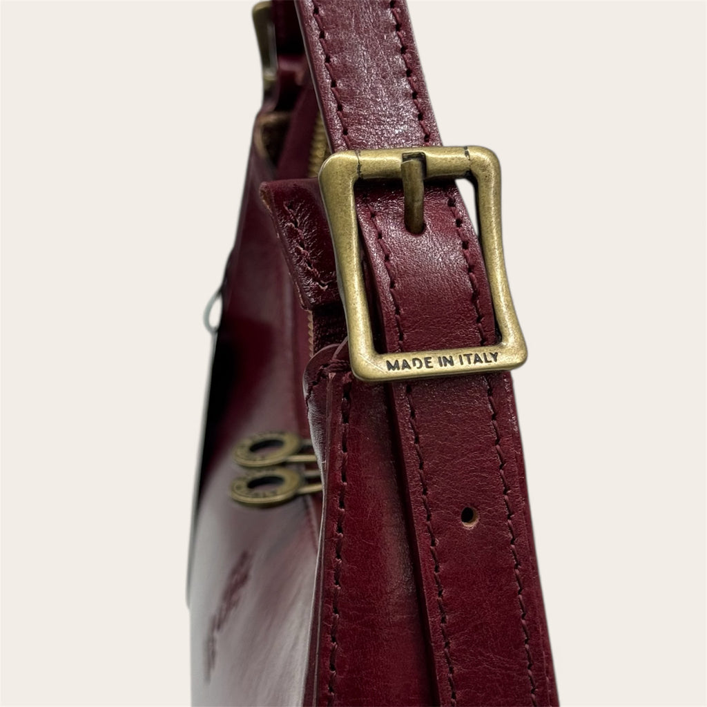 Borsa “Beatrice” bordeaux – Florence Italy
