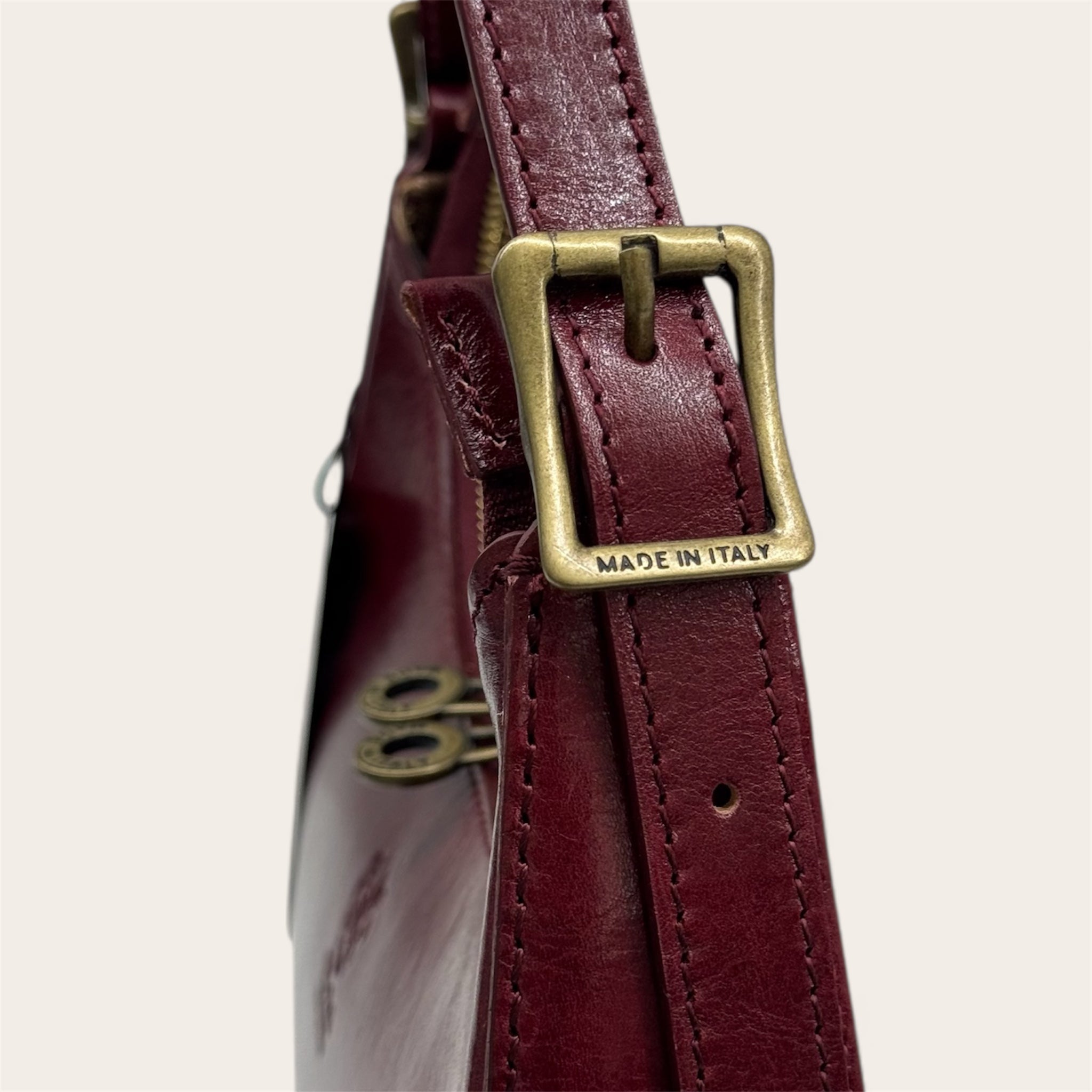 Borsa “Beatrice” bordeaux – Florence Italy