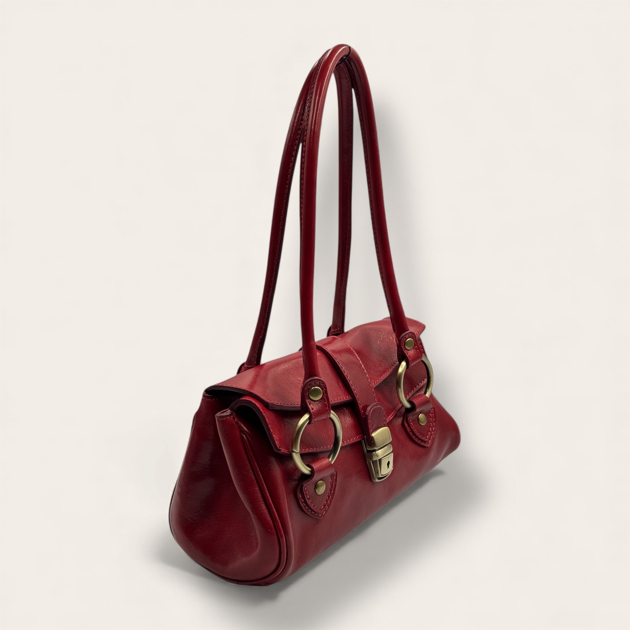 Giglio – Borsa Artigianale in vera pelle Florence Italy