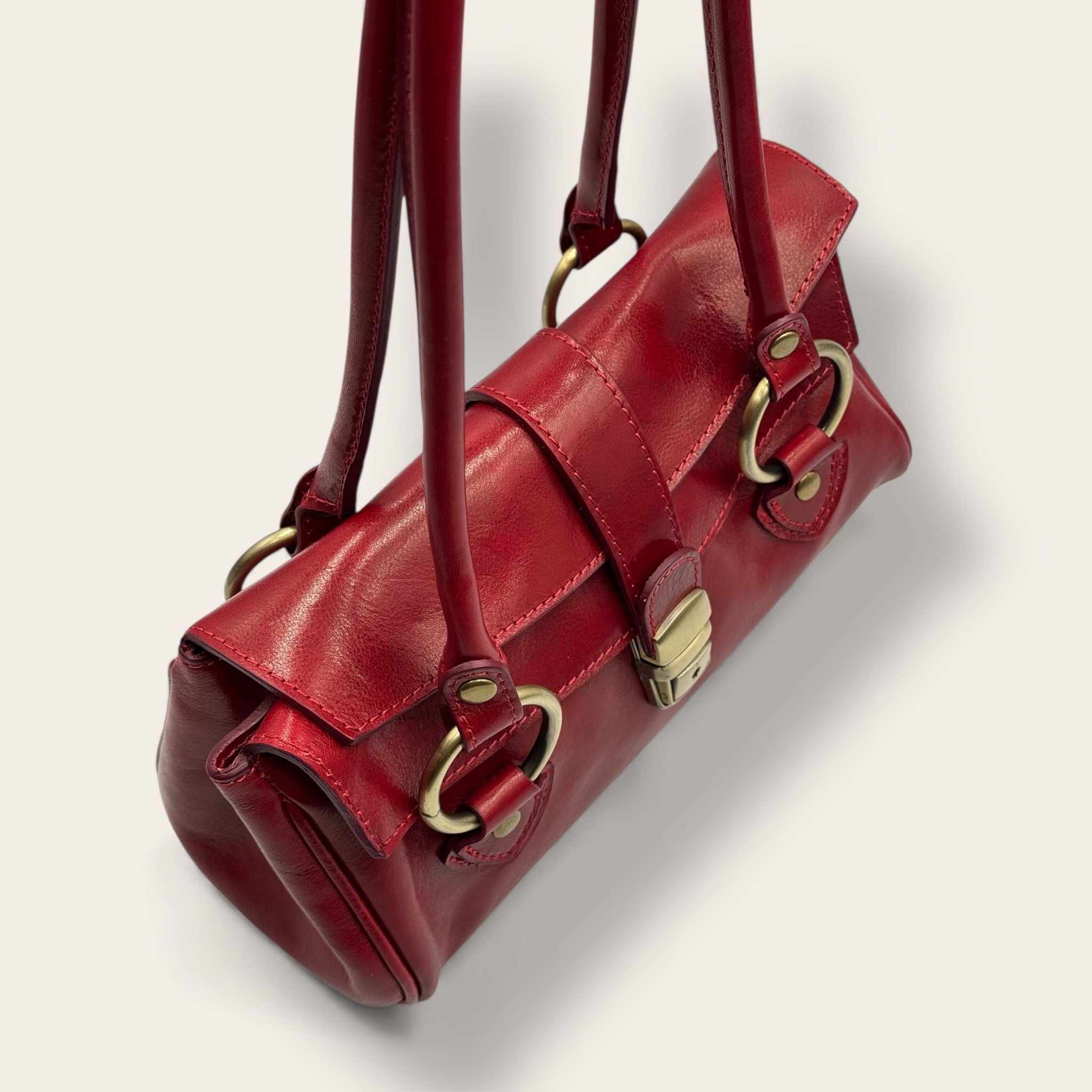 Giglio – Borsa Artigianale in vera pelle Florence Italy