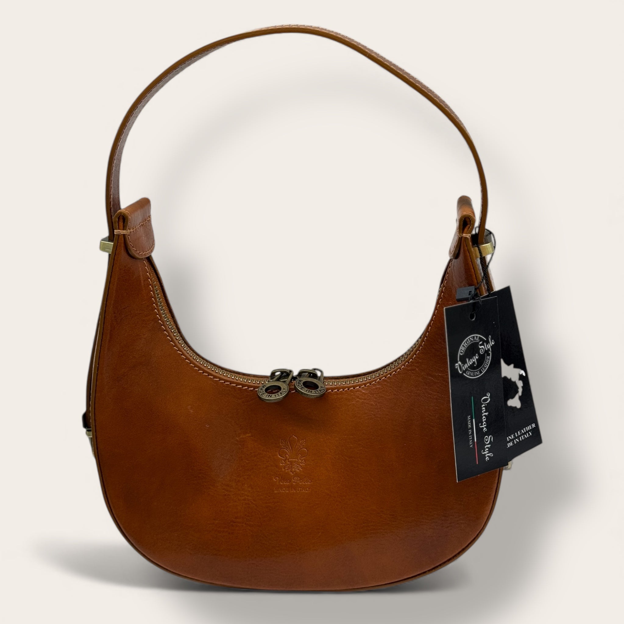 Borsa “Botticelli” cuoio fiorentino – Florence Italy