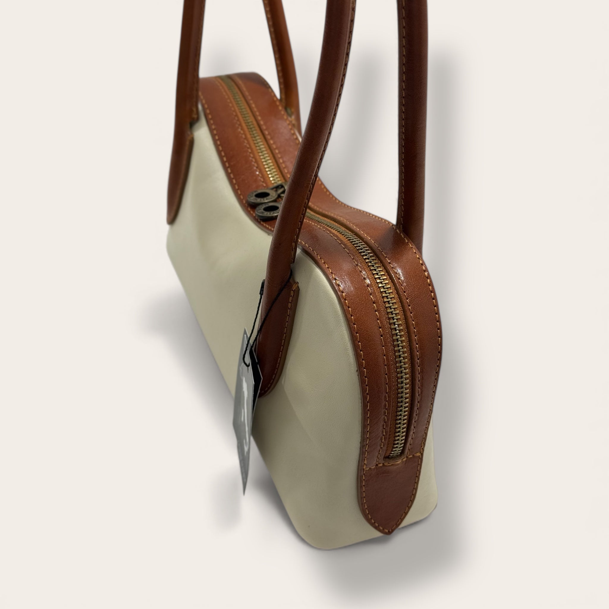 Florence Italy – Tornabuoni Avorio | Borsa in Pelle Made in Italy