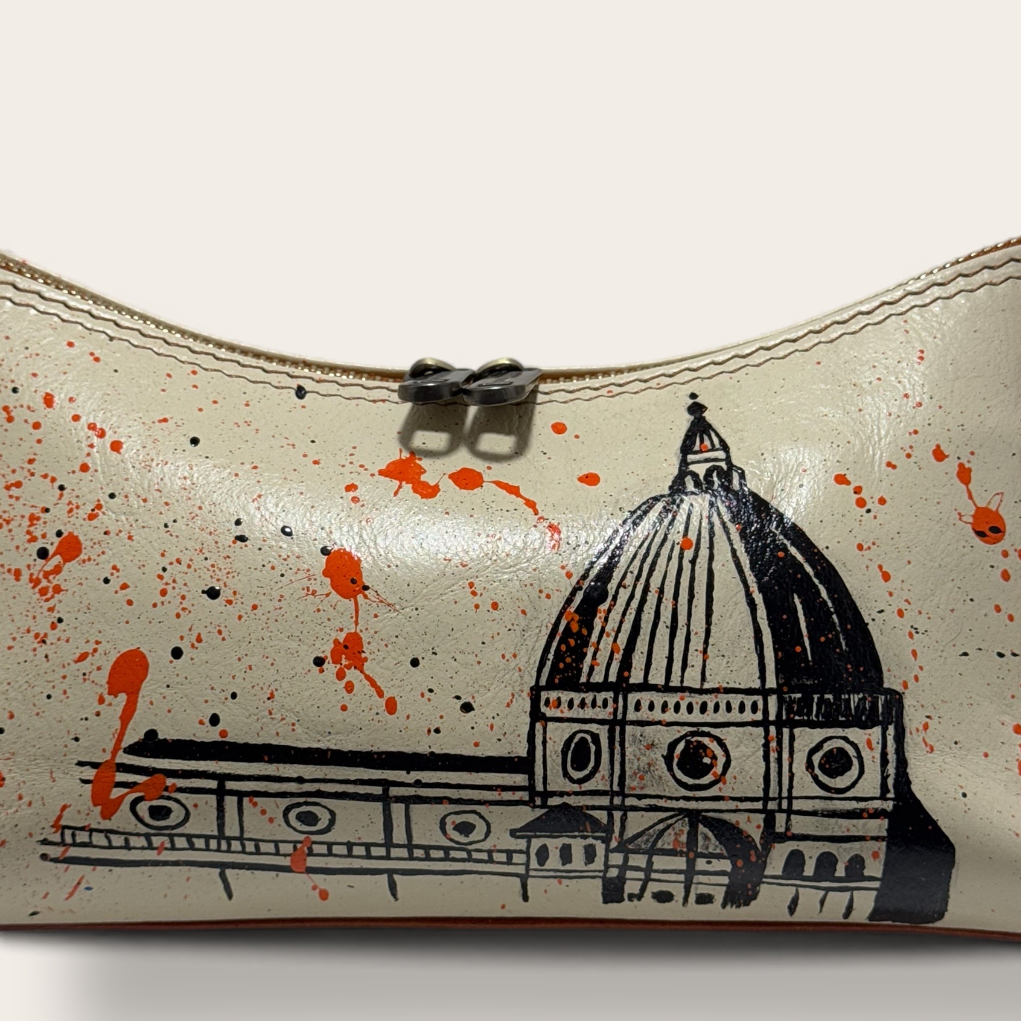 Borsa “Duomo” – Pezzo Unico Dipinto a Mano | Florence Italy