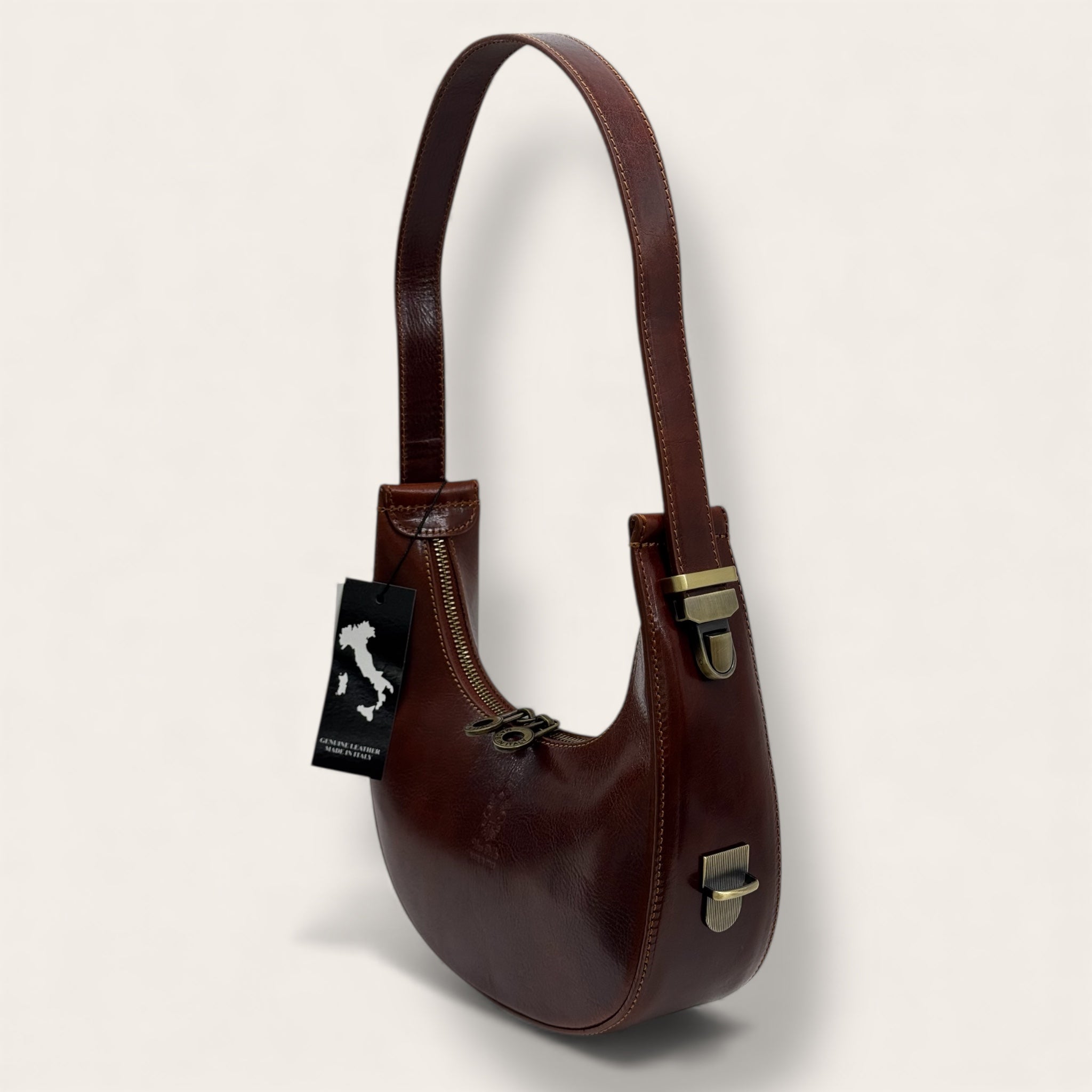 Borsa “Botticelli” marrone – Florence Italy