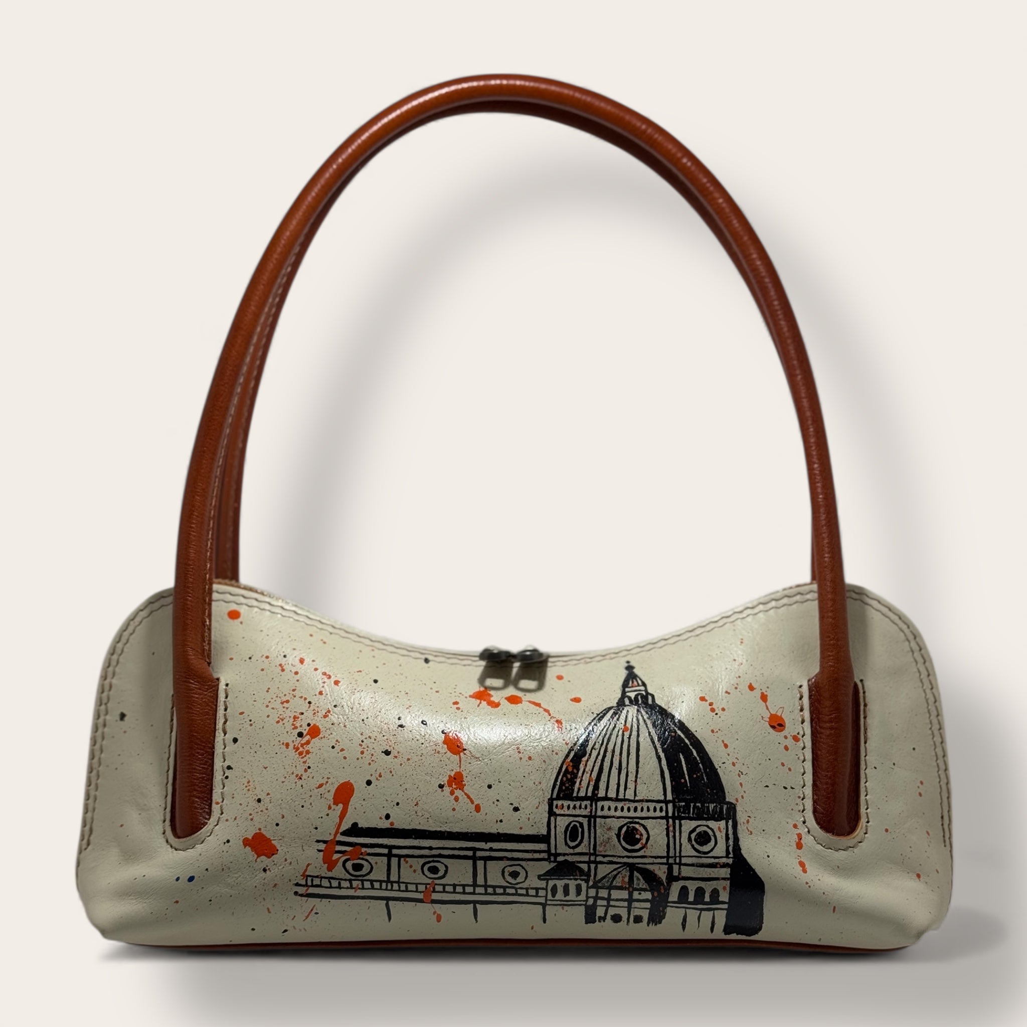Borsa “Duomo” – Pezzo Unico Dipinto a Mano | Florence Italy