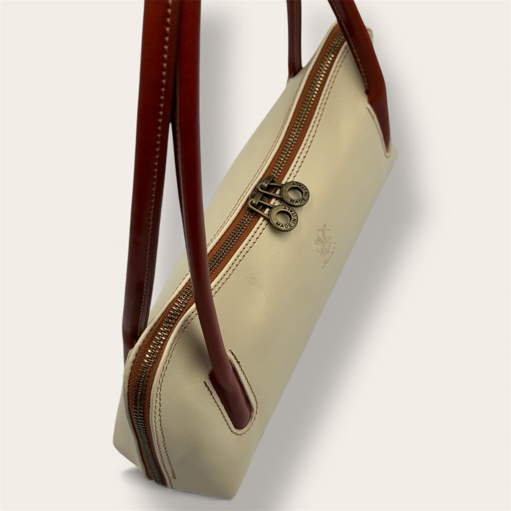 Borsa "Lungarno" avorio - Amò