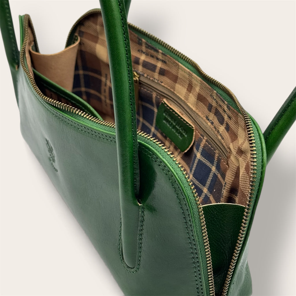 Borsa "Lungarno" verde - Amò